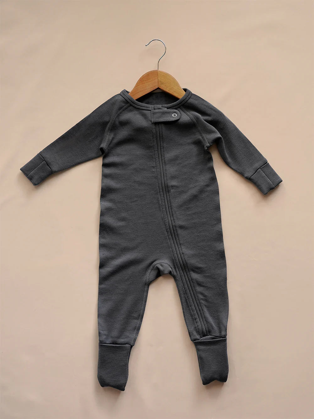 Long Sleeve Onesies Gray Baby Onesie 4-Pack Baby Neutral Green