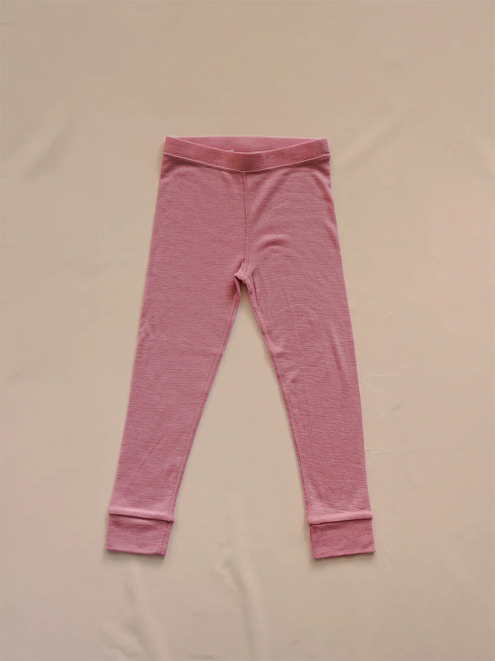 Organic Merino Wool Pyjama Set - Pink