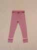 Organic Merino Wool Full Length Kids Pyjama Pants - Pink