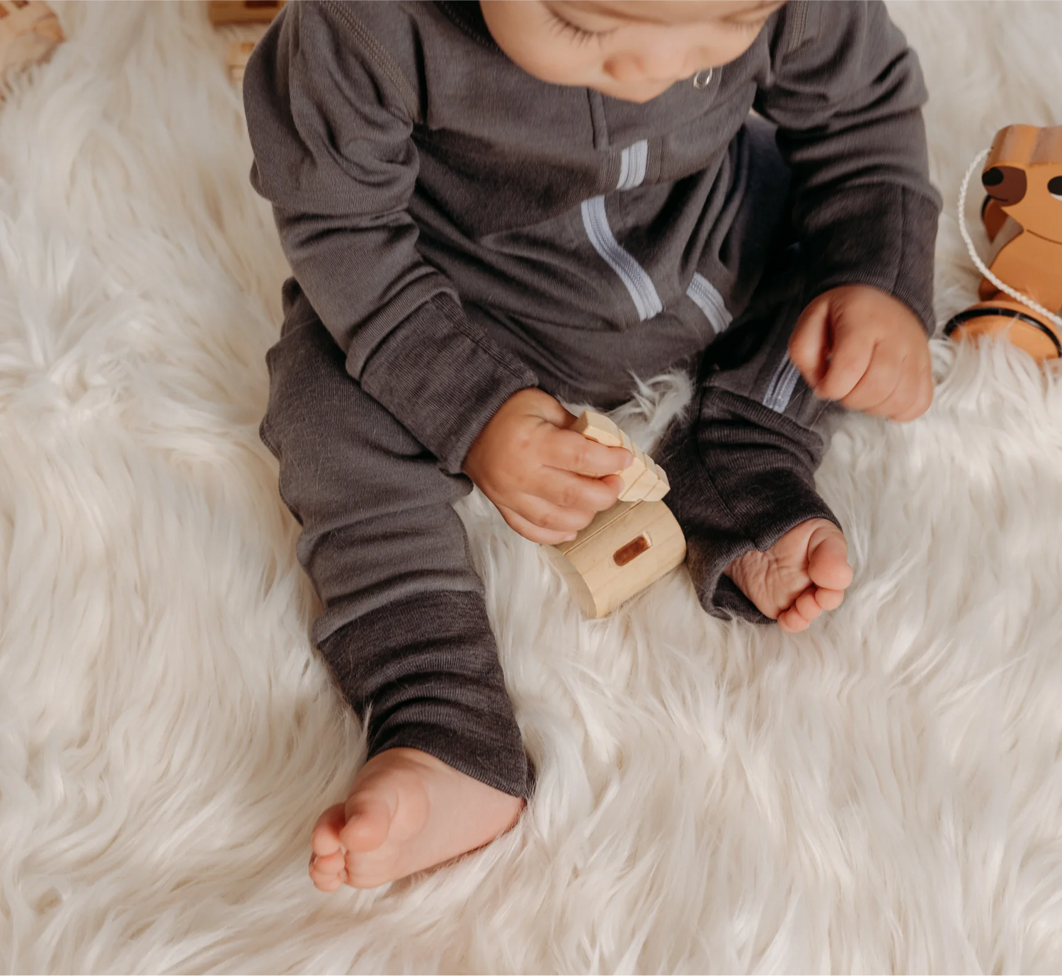 newborn thermal onesie