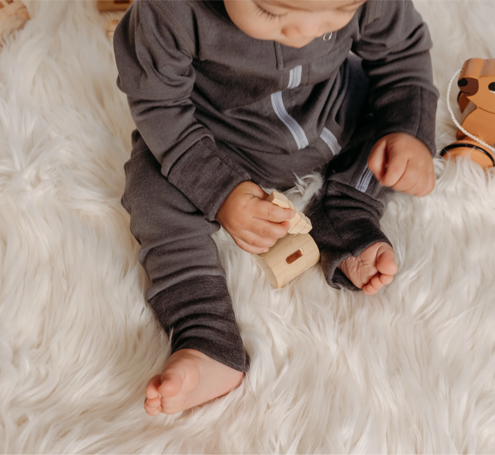 newborn thermal onesie